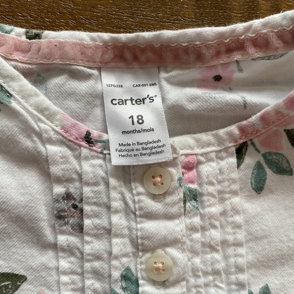 Carter’s fall outfit (corduroys and matching top), size 18 months - Picture 7 of 8